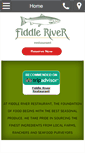 Mobile Screenshot of fiddleriverrestaurant.com